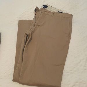 J Crew Chino Slim Flex 34W 32L